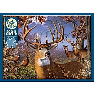 Cobble Hill 500 Piece Jigsaw Puzzle - Deer and Pheasant