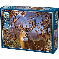 Cobble Hill 500 Piece Jigsaw Puzzle - Deer and Pheasant