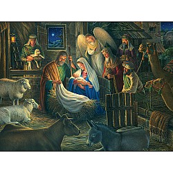 500 Piece Puzzle, Away in a Manger