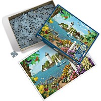 Cobble Hill 500 Piece Jigsaw Puzzle - By the Bay