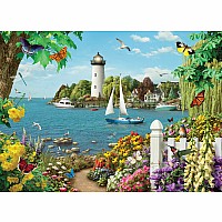 Cobble Hill 500 Piece Jigsaw Puzzle - By the Bay