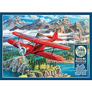 Cobble Hill 500 Piece Jigsaw Puzzle - Beechcraft Staggerwing