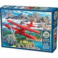 Cobble Hill 500 Piece Jigsaw Puzzle - Beechcraft Staggerwing