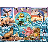  350 pc Ocean Magic - family puzzle 