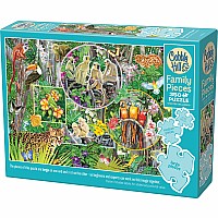  350 pc Rainforest Magic - family puzzle 