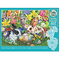 Easter Bunnies - family puzzle (350 pc)
