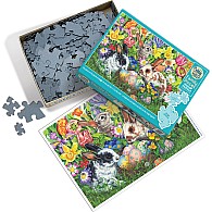 Easter Bunnies - family puzzle (350 pc)