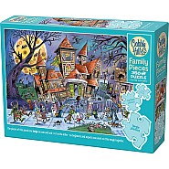 Cobble Hill 350 Family Pieces Puzzle - Haunted House