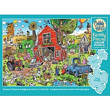 Farmyard Folly - family puzzle (350 pc)