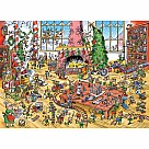 350 Piece Family Puzzle, Elves at Work