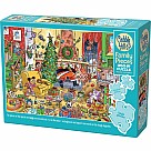 350 Piece Family Puzzle, Catching Santa