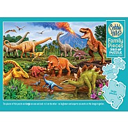 Cobble Hill 350 Family Pieces Puzzle - Dinos