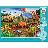  350 pc Dinos - family puzzle 