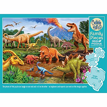 Dinos - family puzzle (350 pc)