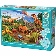  350 pc Family Puzzle Dinos 