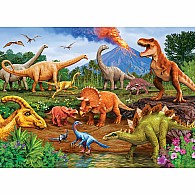  350 pc Family Puzzle Dinos 