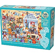 Cobble Hill 350 Family Pieces Puzzle - Cats and Dogs Museum