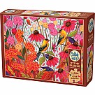 275 Piece Puzzle, Springtime Goldfinches