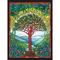  275 pc Tree of Life Stained Glass puzzle