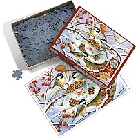  275 pc Chickadee Tea puzzle