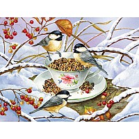  275 pc Chickadee Tea puzzle