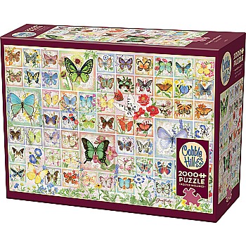Butterflies and Blossoms puzzle (2000 pc)