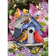 1000 pc Spring Birdhouse