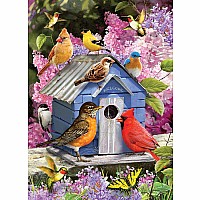 1000 pc Spring Birdhouse