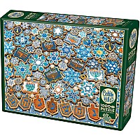 1000 pc Hanukkah Cookies Puzzle 