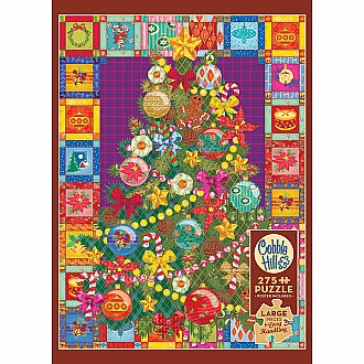 Christmas Tree Quilt - puzzle (275 pc)