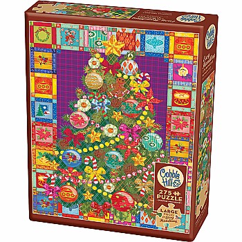 Christmas Tree Quilt - puzzle (275 pc)