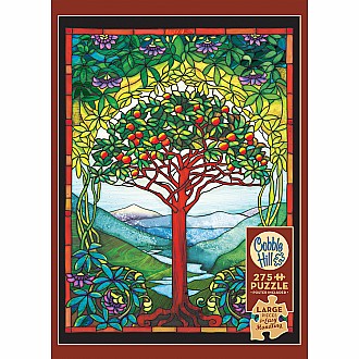 Tree of Life Stained Glass - puzzle (275 pc)