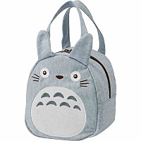 My Neighbor Totoro Die Cut Lunch Bag (Gray)