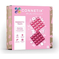 Connetix Pastel Pink & Berry Base Plate 2 pc