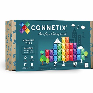 Connetix Rainbow Rectangle Pack (18 pc)
