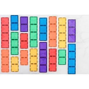 Connetix Rainbow Rectangle Pack (18 pc)