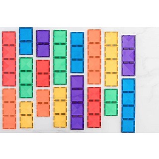 Connetix Rainbow Rectangle Pack (18 pc)
