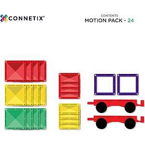Connetix Rainbow Motion Pack (24 pc)
