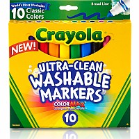 Washable Markers 10 ct.