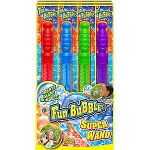 FUN BUBBLES WAND PDQ 24
