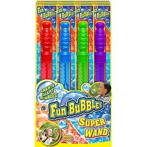 FUN BUBBLES WAND PDQ 24