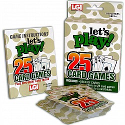 Lets Play 25 Games, Cards