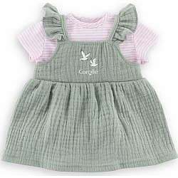 12" Dolls Ruffle Trim Dress and T-Shirt - Loire Riverside