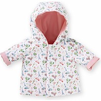 12" Reversible Rain Coat - Weekend in Paris