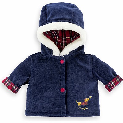 12" Coat - Corolle Holidays - Doll Clothes