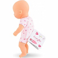 Corolle 8-inch Mini Calin Baby Doll - Pink