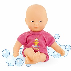 Corolle Mini Baby Bath - Pink, 8"