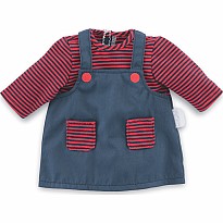 Striped Dress for 14" baby doll