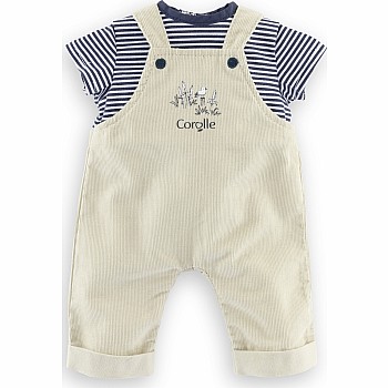  Loire Riverside, 14" T-Shirt and Ecru Overalls