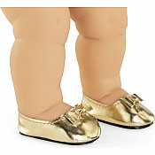 14" Ballet Flats - Gold